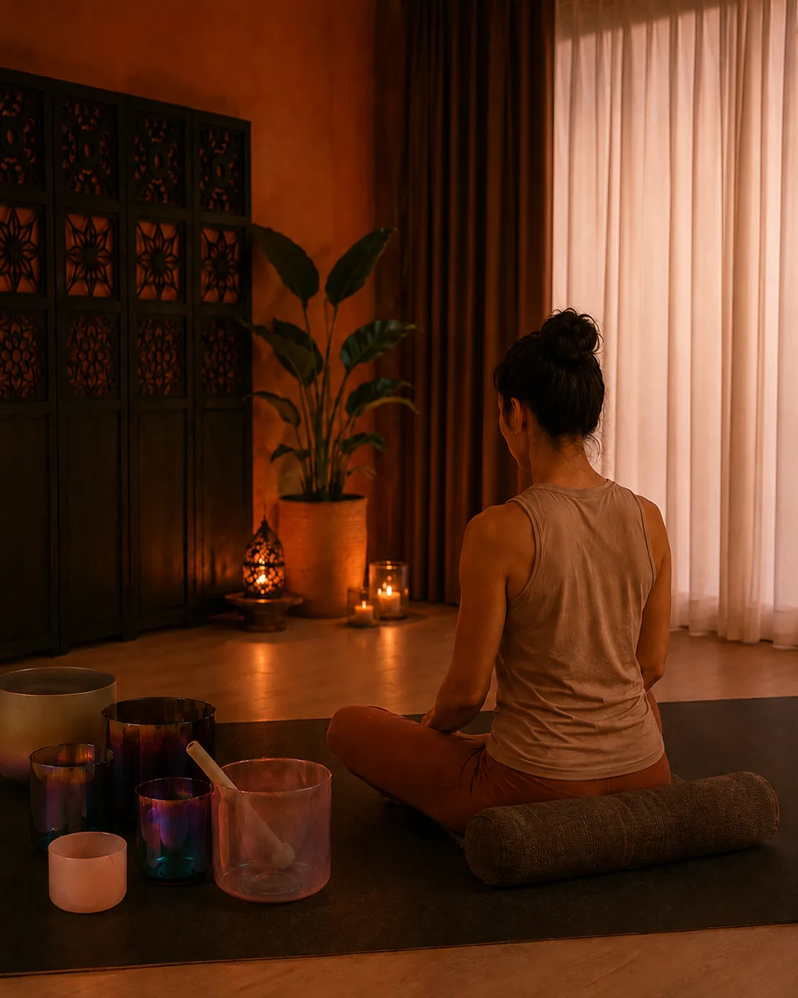 OM Mindful Studio 的暖光與安靜空間 OM Mindful Studio 的暖光與安靜空間